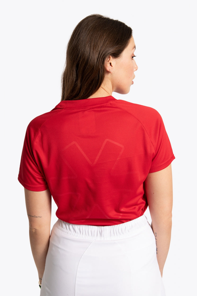 osaka-women-training-tee-red-maglia-training-donna image 4