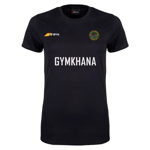 grays-tangent-tee-donna-indian-gymkhana-london-1916-t-shirt-nera image 1