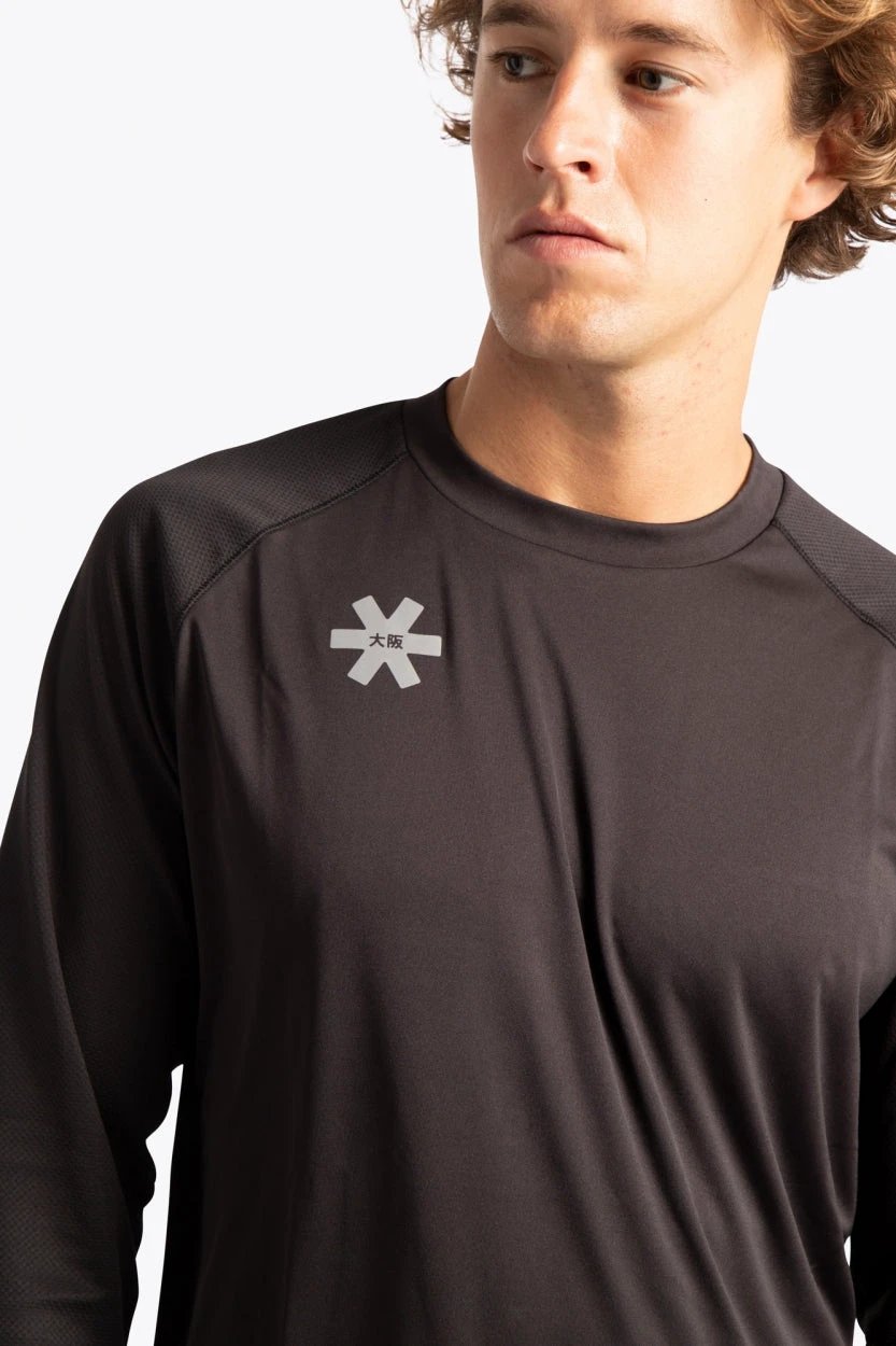 osaka-men-training-tee-long-sleeve-black-maglia-allenamento-manica-lunga-uomo image 7
