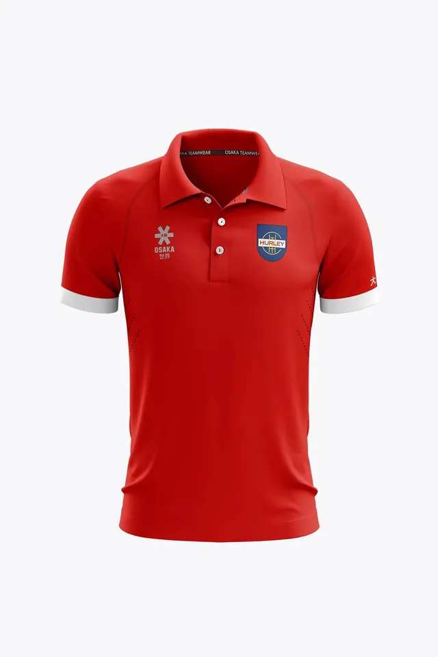 osaka-hurley-polo-donna-rosso image 1