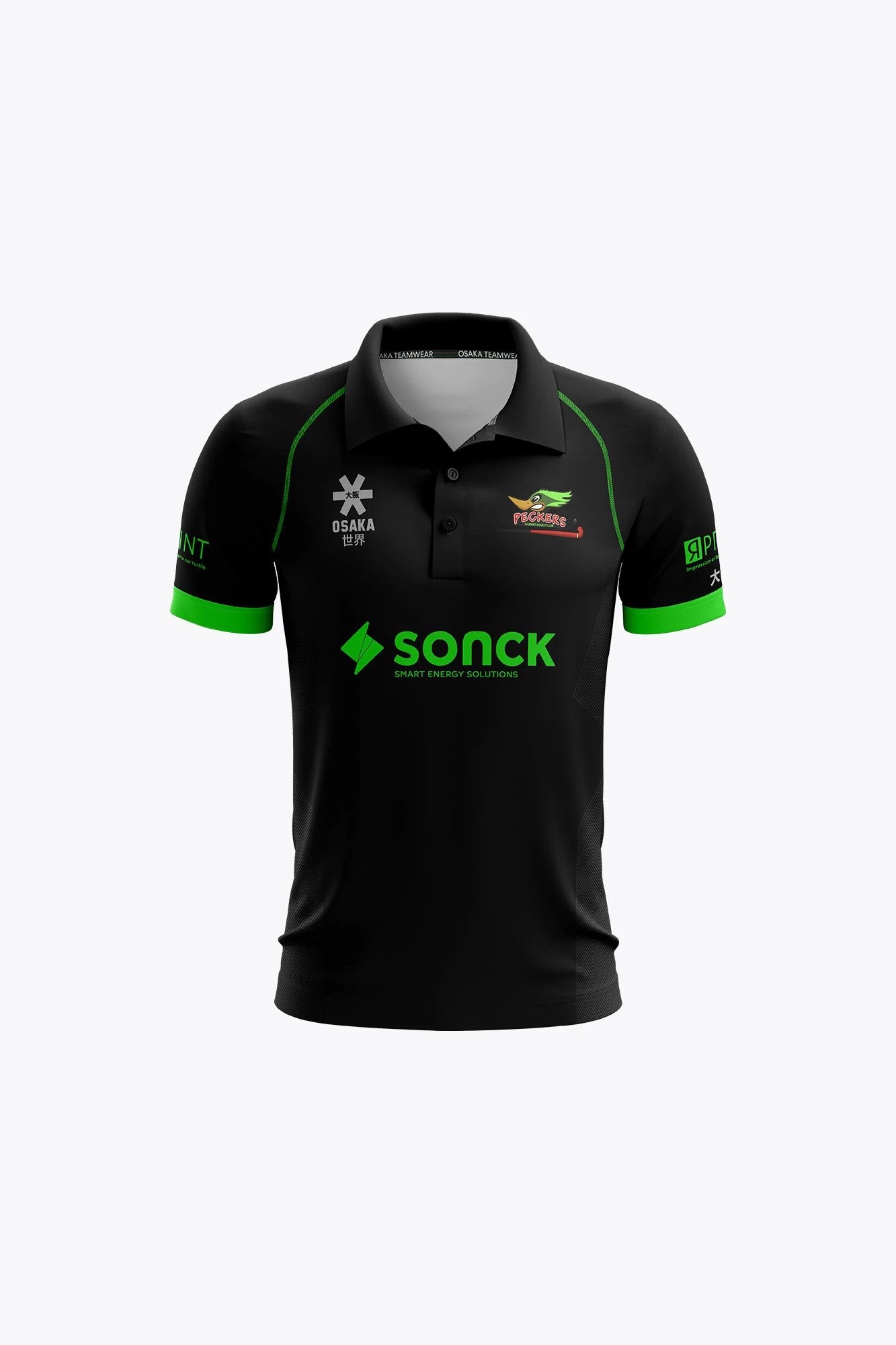osaka-hc-hannut-polo-jersey-bambino-black image 1