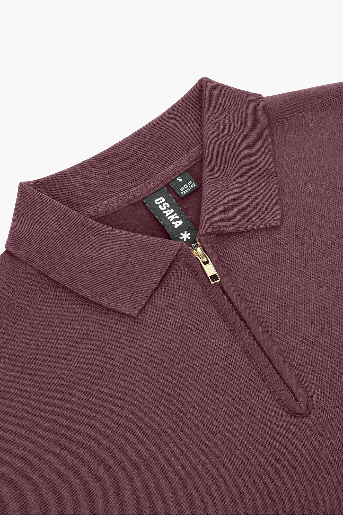osaka-women-polo-zip-sweater-donna-peppercorn image 3