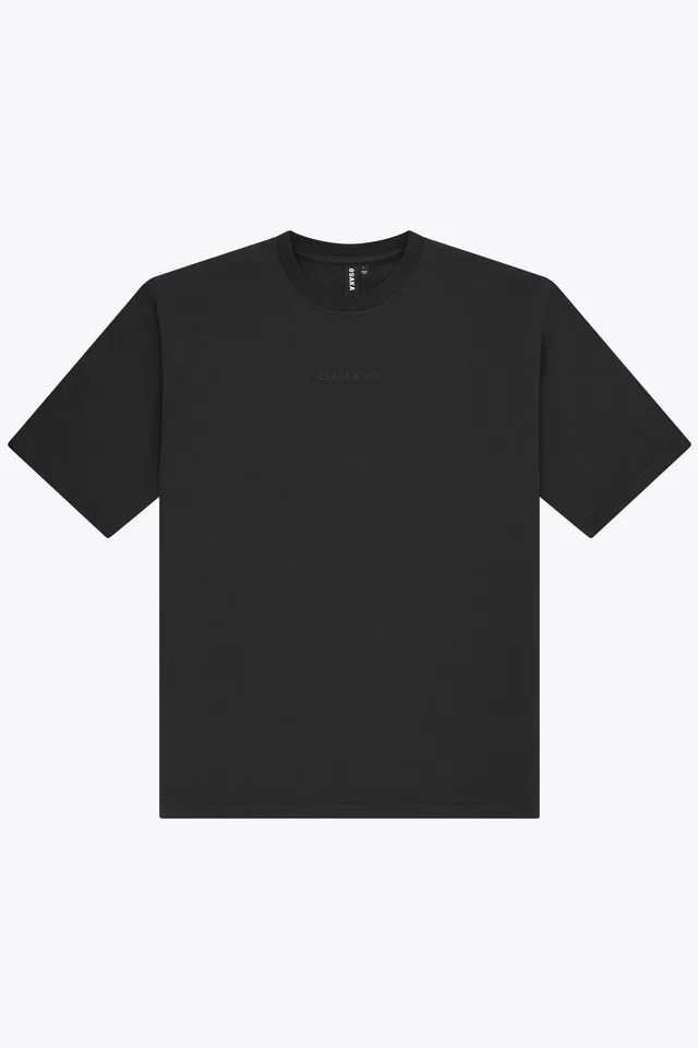 osaka-unisex-boxy-tee-intraloom-t-shirt-oversize-black image 1