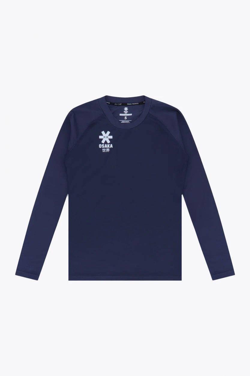 osaka-women-training-tee-manica-lunga-blu-navy image 1
