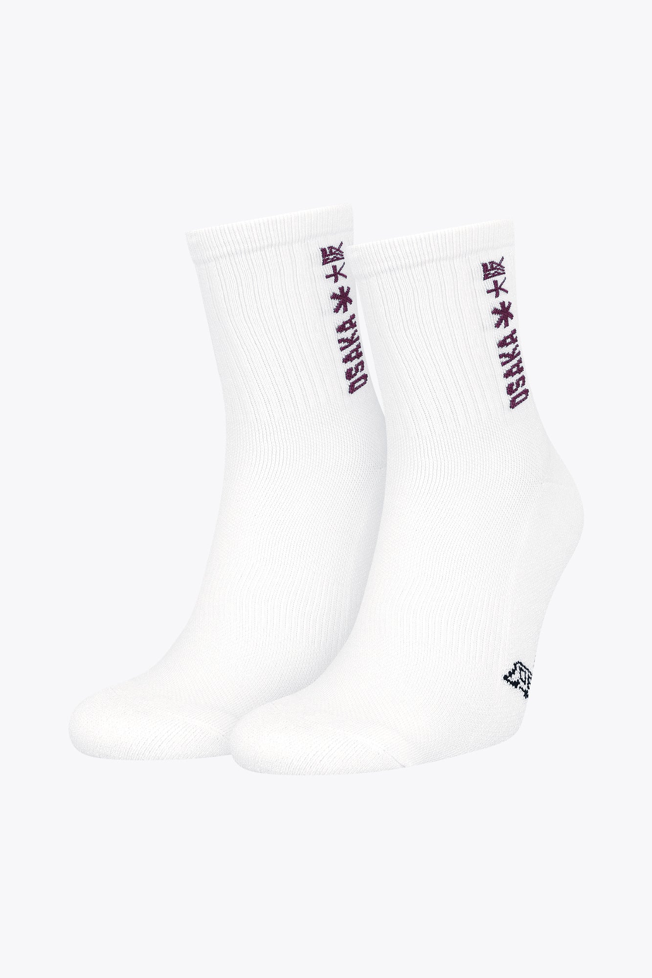 osaka-duo-pack-sports-socks-calze-sportive-bordeaux image 1