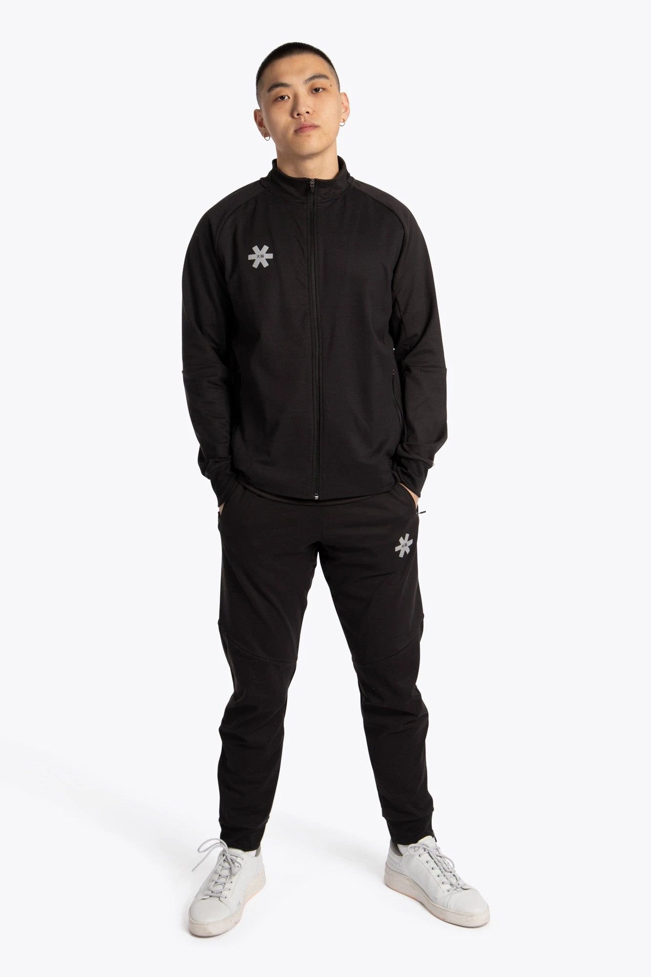 osaka-men-track-top-giacca-tuta-full-zip-black image 5