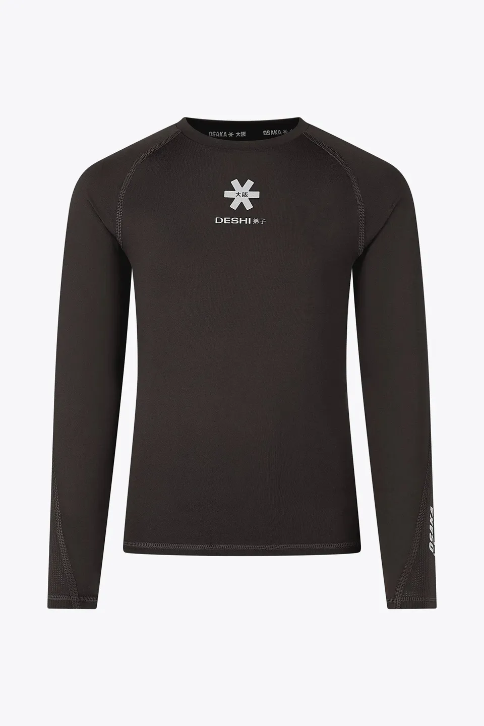 osaka-kids-baselayer-top-maglia-termica-bambino-black image 1